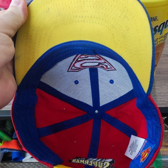 Superman snapback hat / cap embroidered logo - Picture 5 of 6